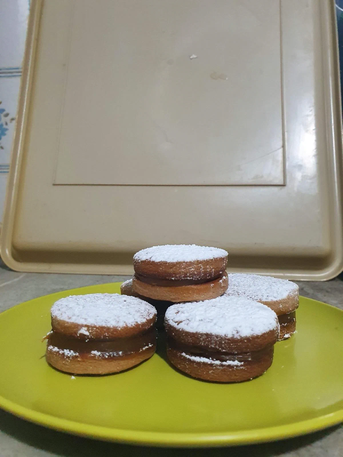 Alfajor de chocolate artesanal