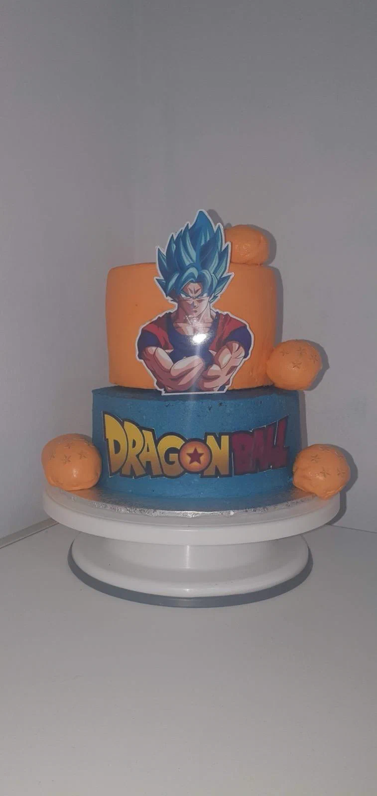 Torta personalizada con personaje de anime